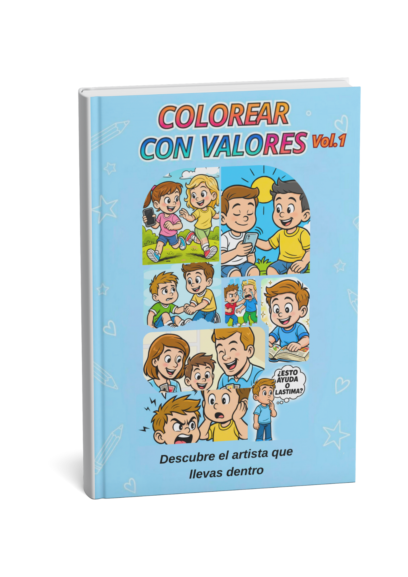 Colorear Con Valores Vol.1 y Vol.2